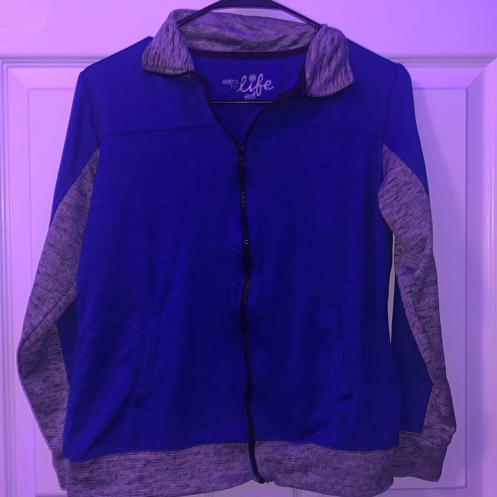 Blue jacket